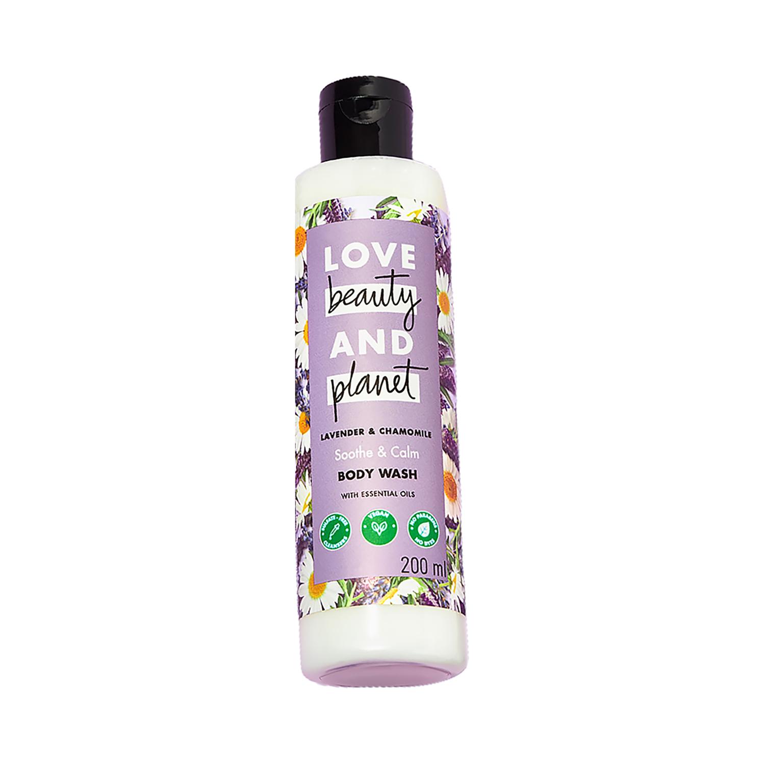 Love Beauty & Planet | Love Beauty & Planet Lavender and Chamomile Body Wash (200 ml)