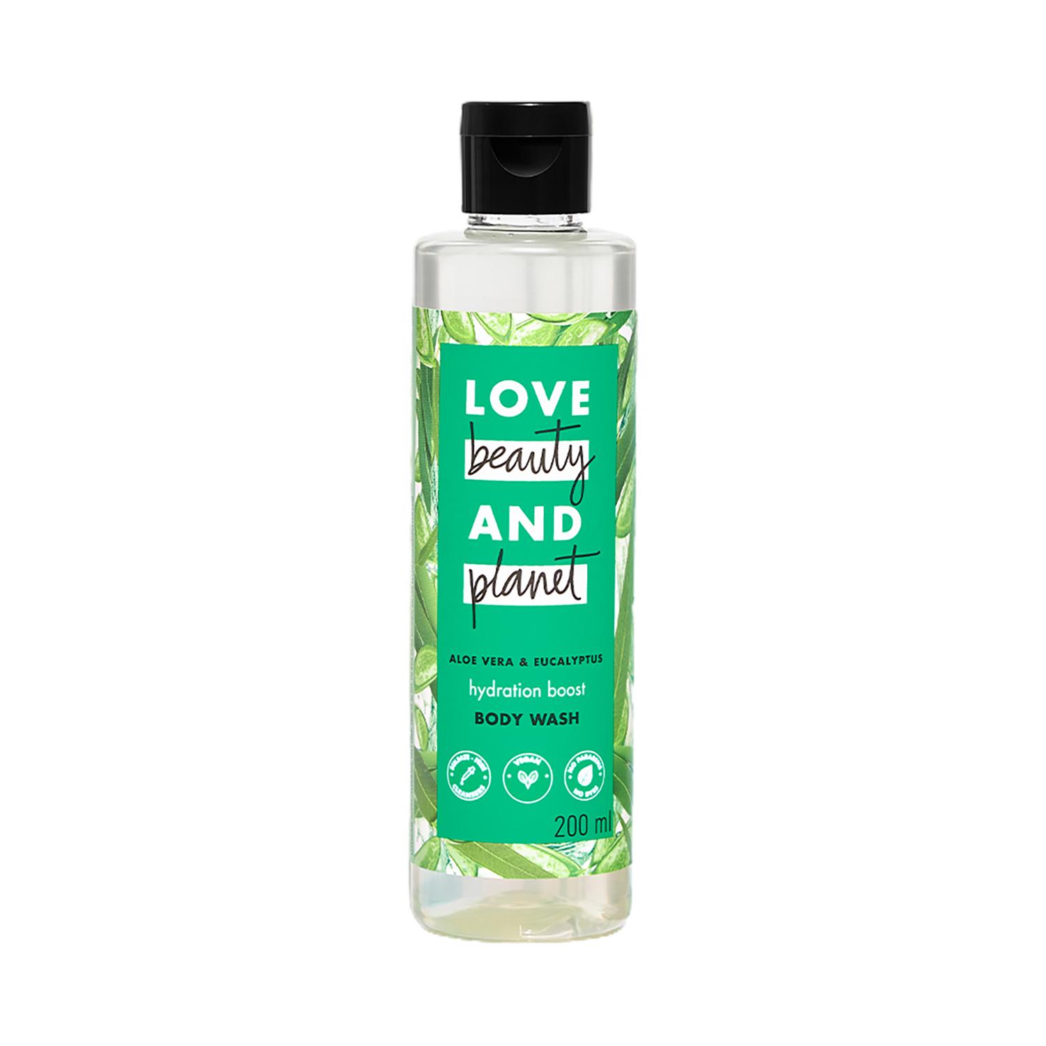 Love Beauty & Planet | Love Beauty & Planet Aloe Vera and Eucalyptus Body Wash (200 ml)