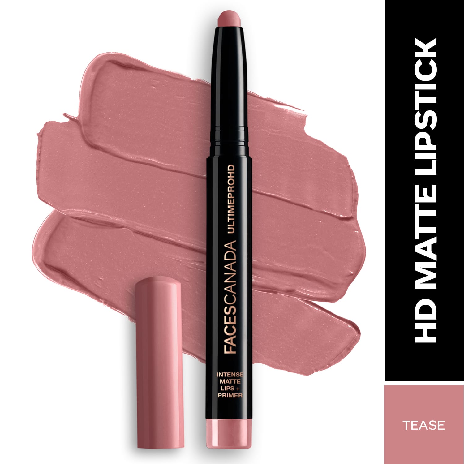 Faces Canada | Faces Canada Ultime Pro HD Intense Matte Lips + Primer 9HR Long Stay - Crushed Berry 04 (1.4 g)