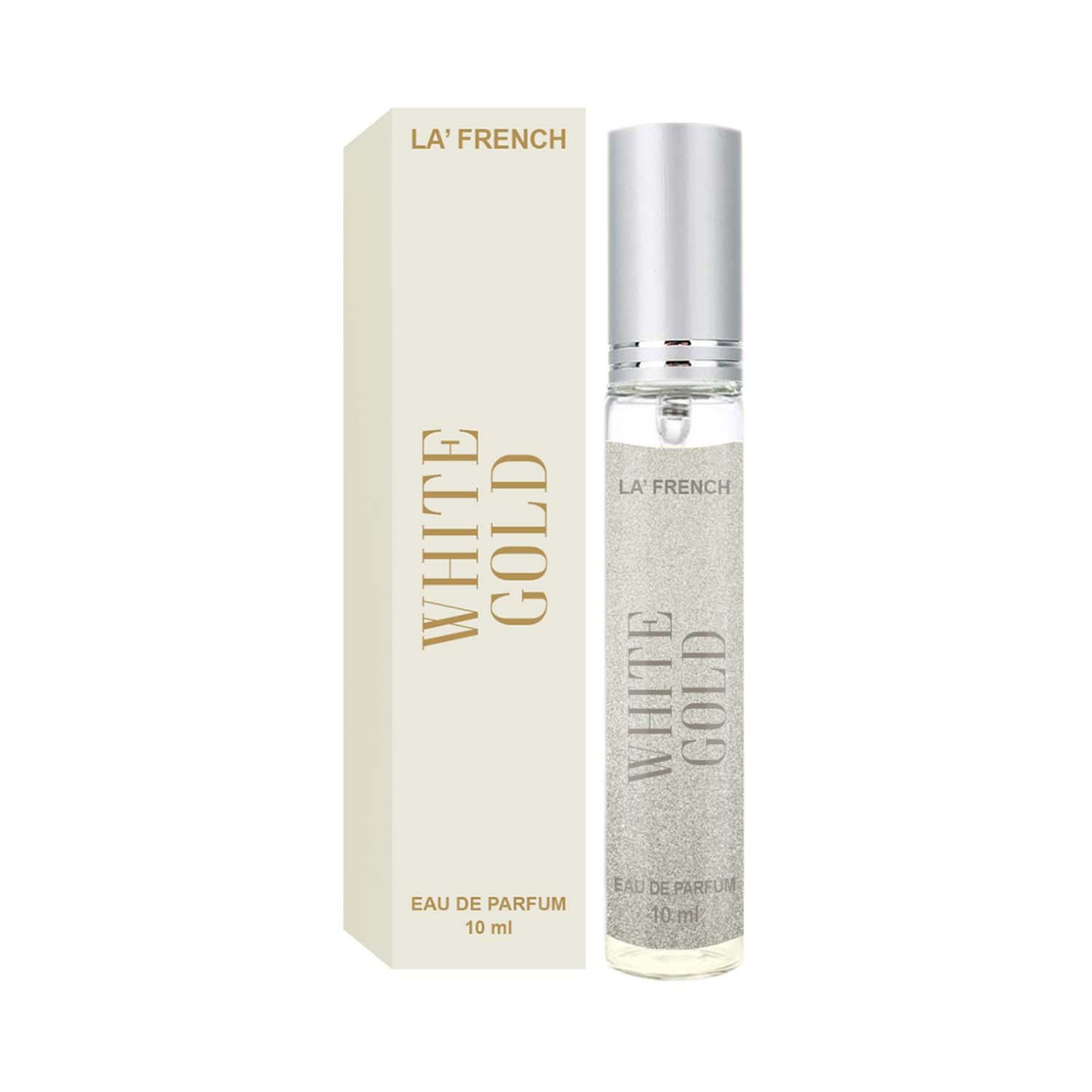 LA' French | LA' French White Gold Eau De Parfum For Men (10ml)