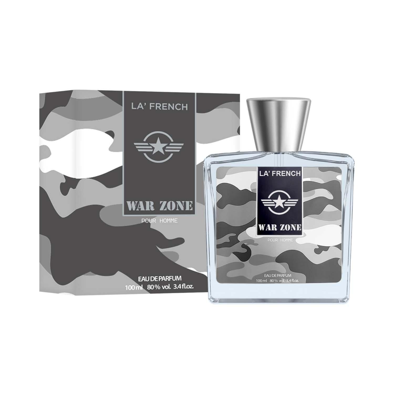 LA' French | LA' French War Zone Eau De Parfum For Men (100ml)