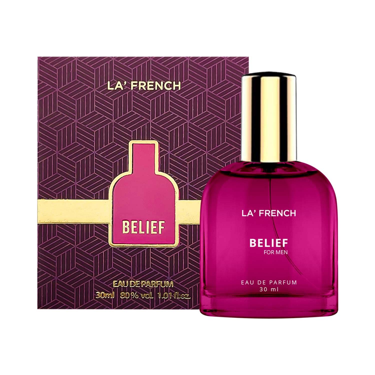 LA' French | LA' French Belief Eau De Parfum For Men (30ml)