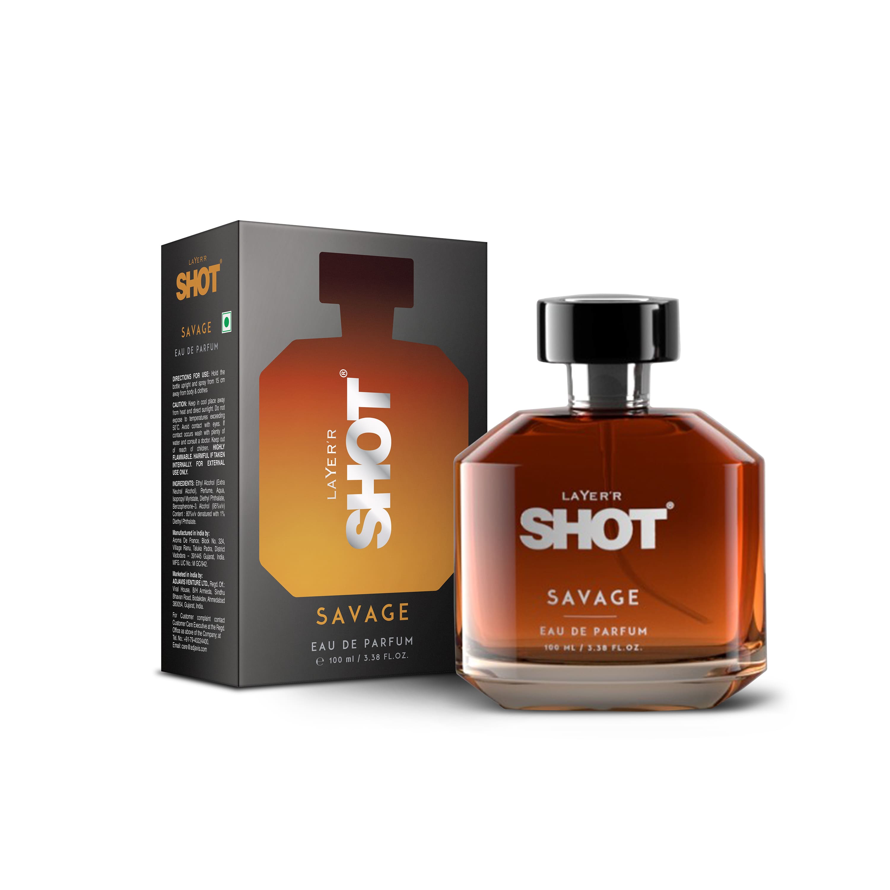Layer'r | Layer'r Shot Savage Men's Parfum (100ml)