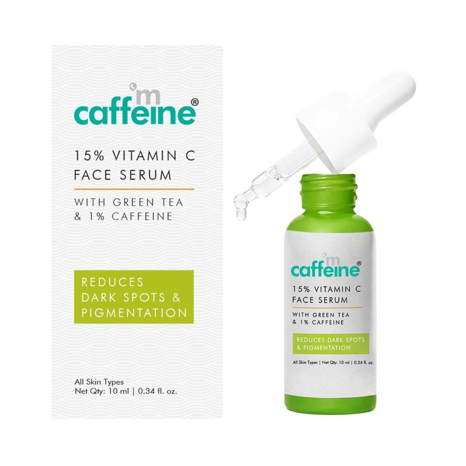 mCaffeine | mCaffeine 15% Vitamin C & Green Tea Face Serum (10 ml)