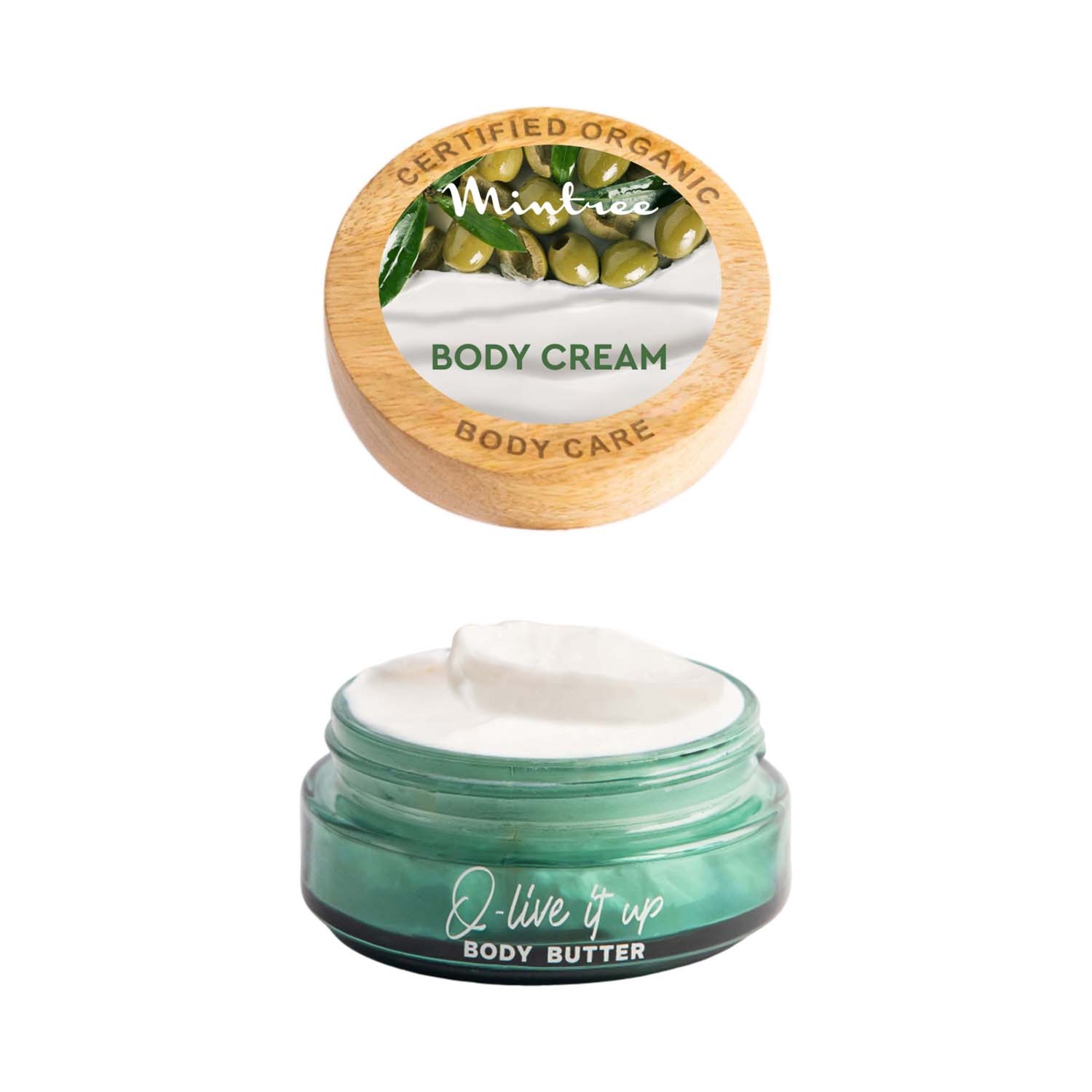 Mintree | Mintree Certified Organic Olive Body Butter With 72 Hrs Hydration (150g)