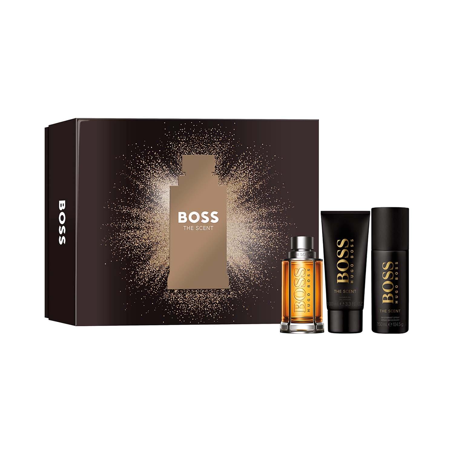 Boss | Boss The Scent For Him Eau De Toilette And Deo With Shower Gel - (3 Pcs)