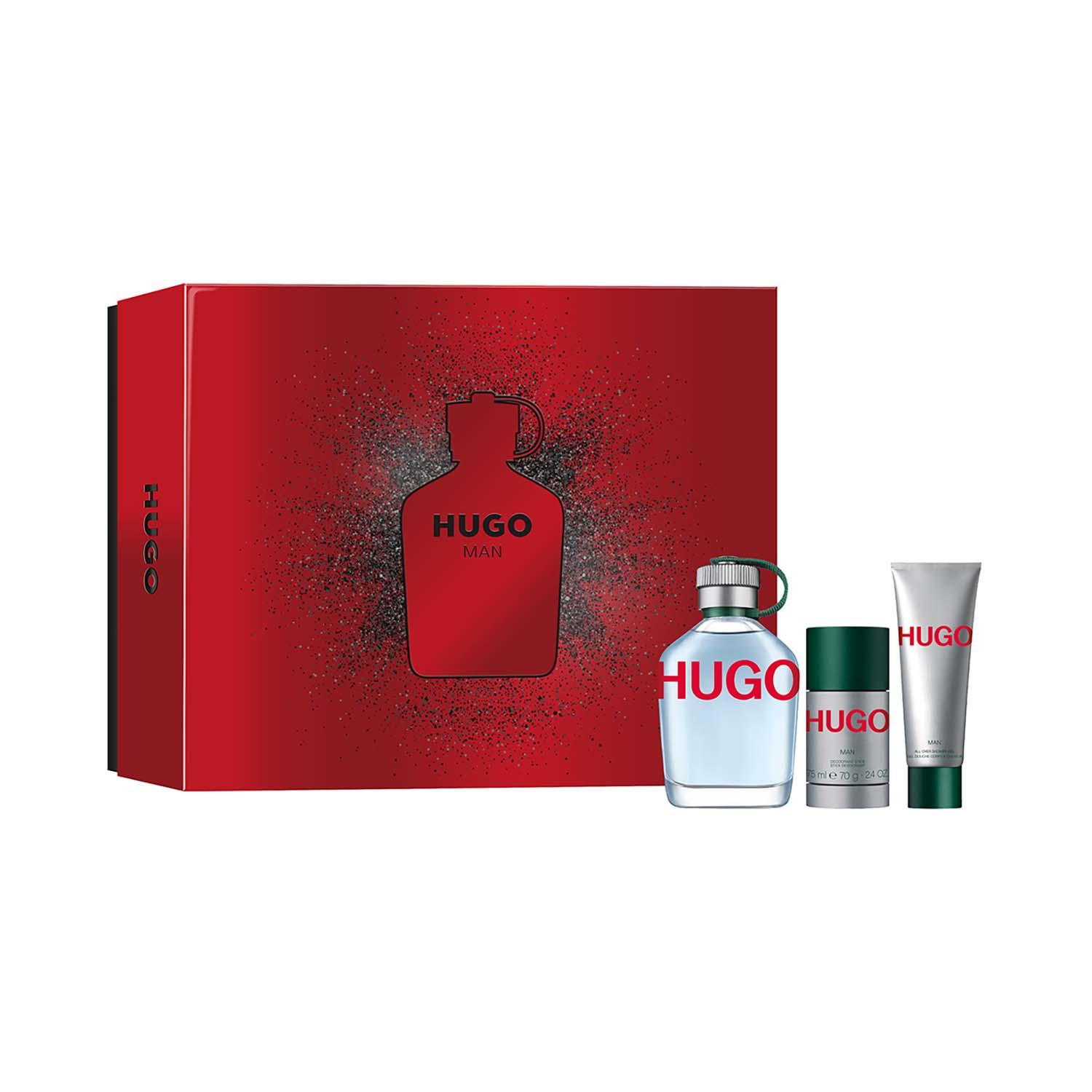 Hugo Boss | Hugo Boss Man Gift Set Eau De Toilette And Shower Gel with Deo Stick - (3 Pcs)