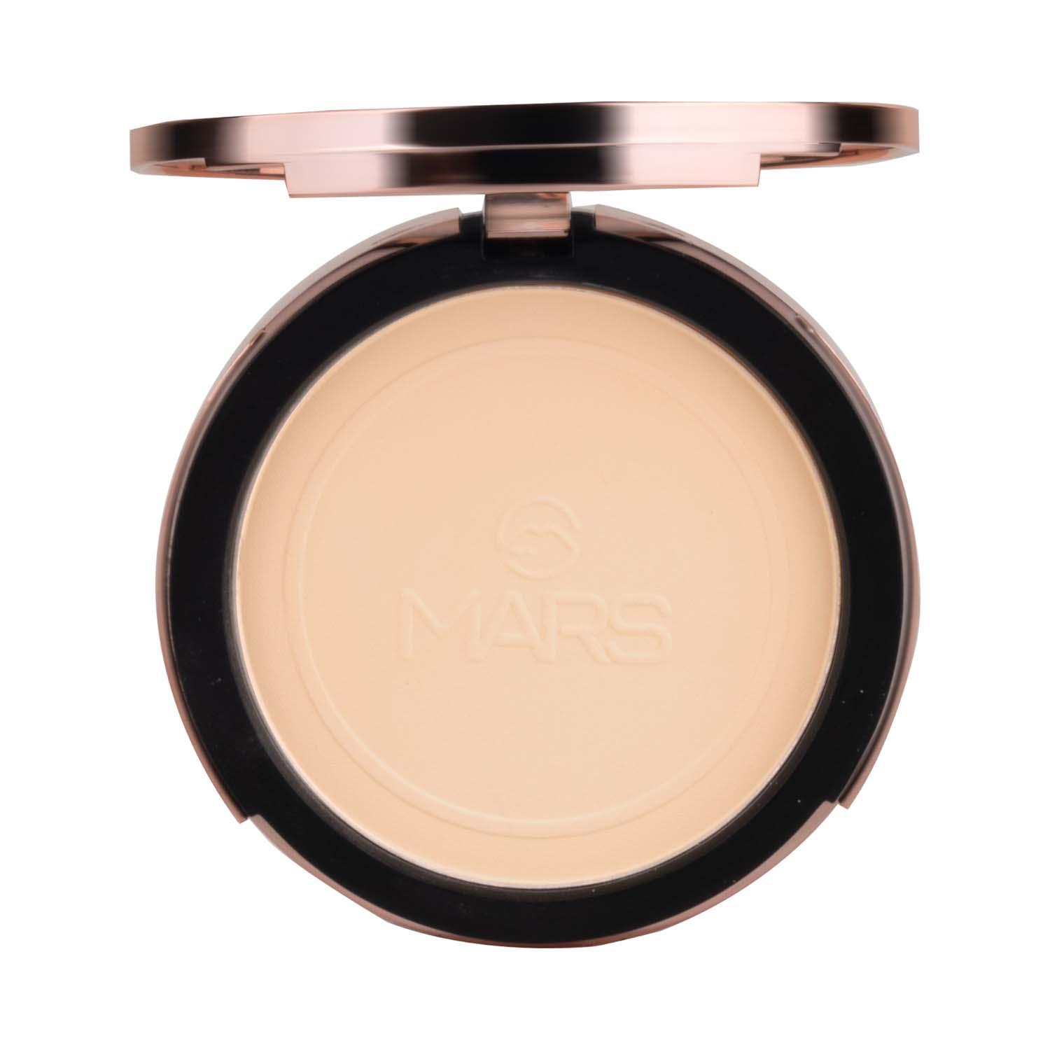 MARS | MARS Matte On Compact Powder With Puff Applicator - 03 Natural (8g)