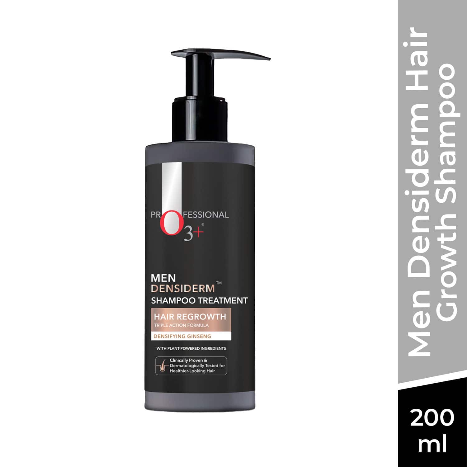 O3+ | O3+ Men Densiderm Hair Growth Shampoo with Ginseng For Hair Fall & Control Hair Growth (200 ml)