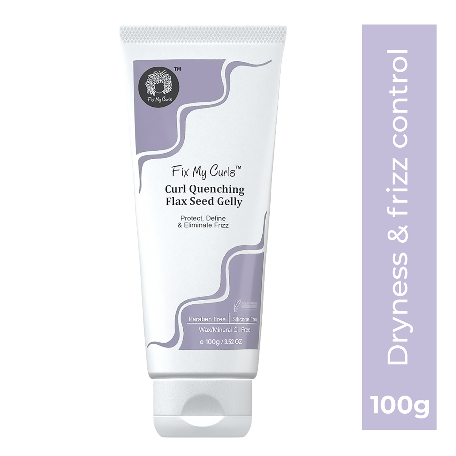 Fix My Curls | Fix My Curls Curl Quenching Flaxseed Gelly For Curly And Wavy Hair (100 g)