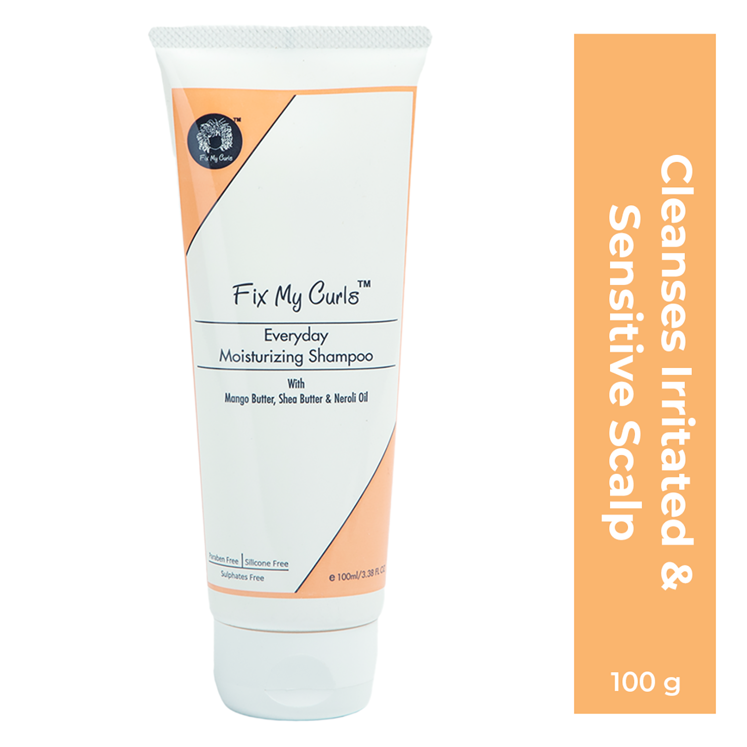 Fix My Curls | Fix My Curls Everyday Moisturizing Shampoo For Curly And Wavy Hair (100 ml)