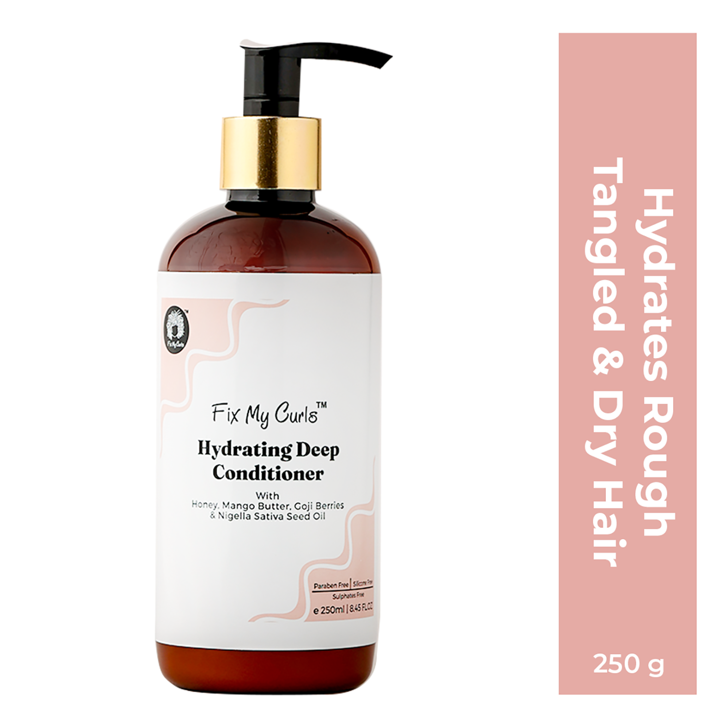 Fix My Curls | Fix My Curls Hydrating Deep Conditioner For Curly And Wavy Hair (250 ml)