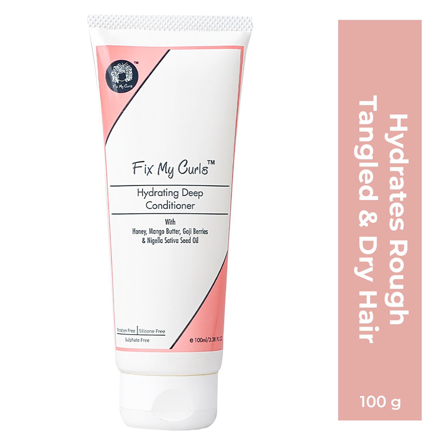 Fix My Curls | Fix My Curls Hydrating Deep Conditioner For Curly And Wavy Hair (100 ml)