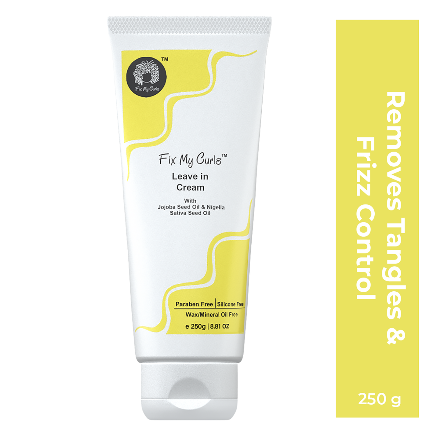 Fix My Curls | Fix My Curls Leave In Cream For Curly And Wavy Hair (250 g)