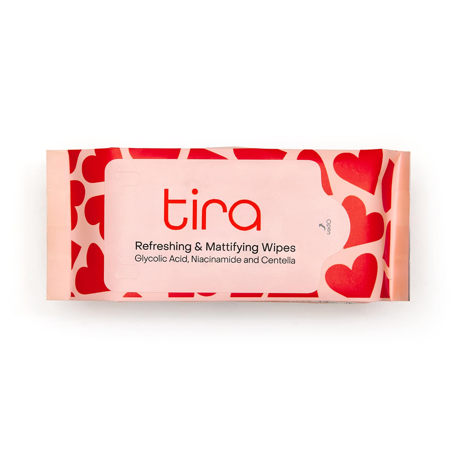 Tira | Tira Refreshing and Mattifying Wipes - Glycolic Acid Niacinamide and Centella (8 Pcs)