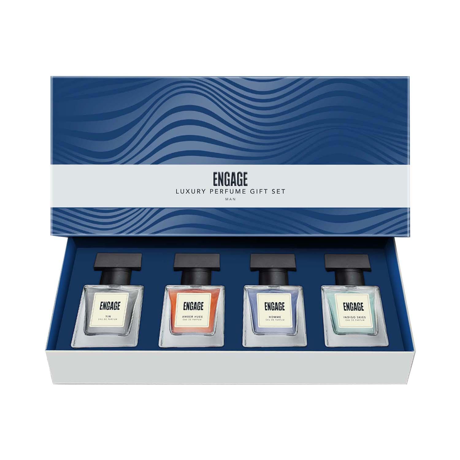 Engage | Engage Luxury Travel Sized Gift Pack Eau De Perfume For Men - (4 Pcs)