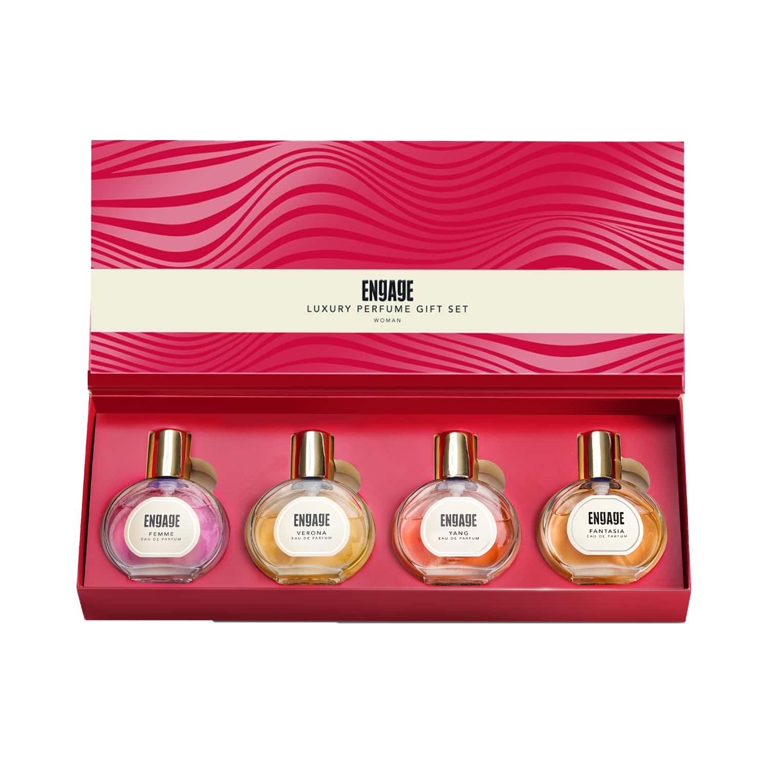 Engage | Engage Luxury Travel Sized Gift Pack Eau De Perfume For Women - (4 Pcs)