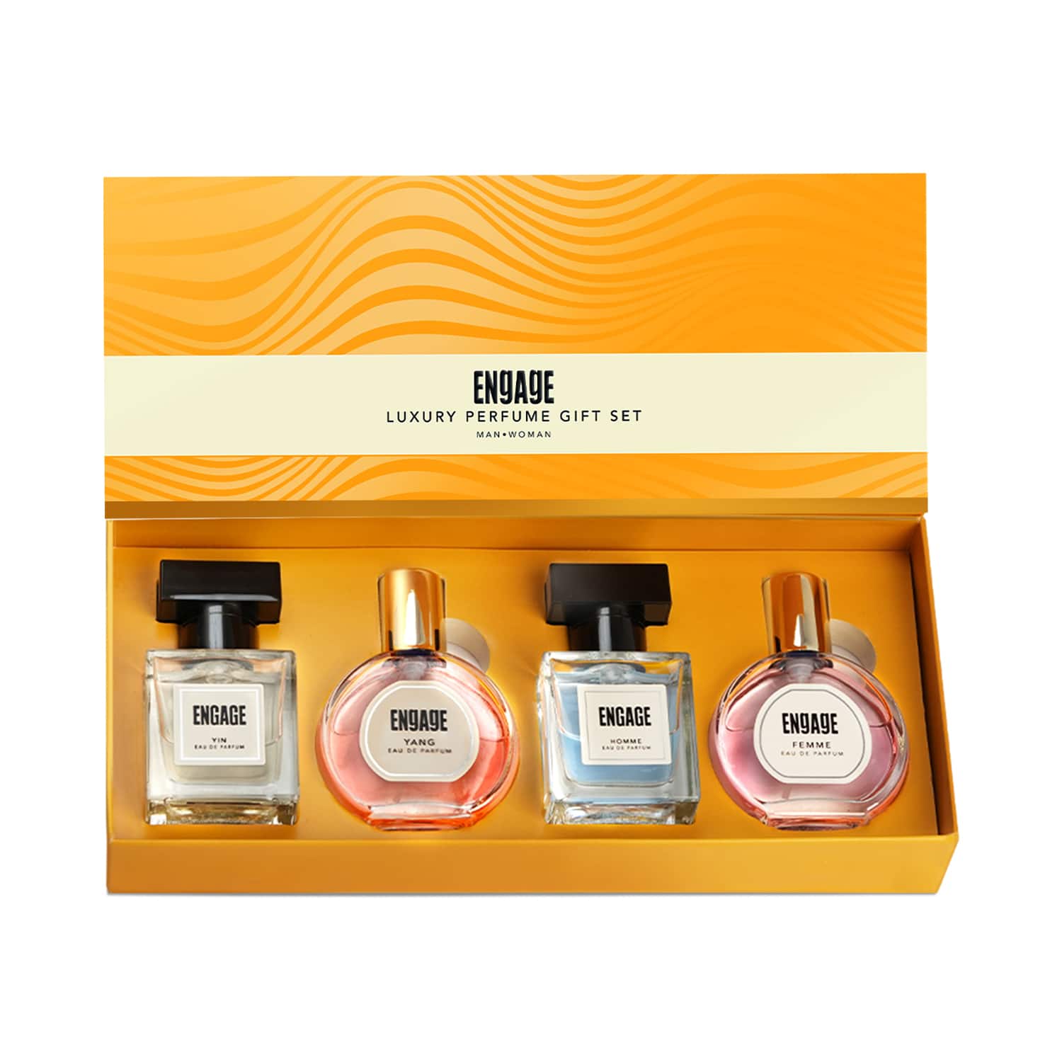 Engage | Engage Luxury Travel Sized Gift Pack Eau De Perfume For Unisex - (4 Pcs)