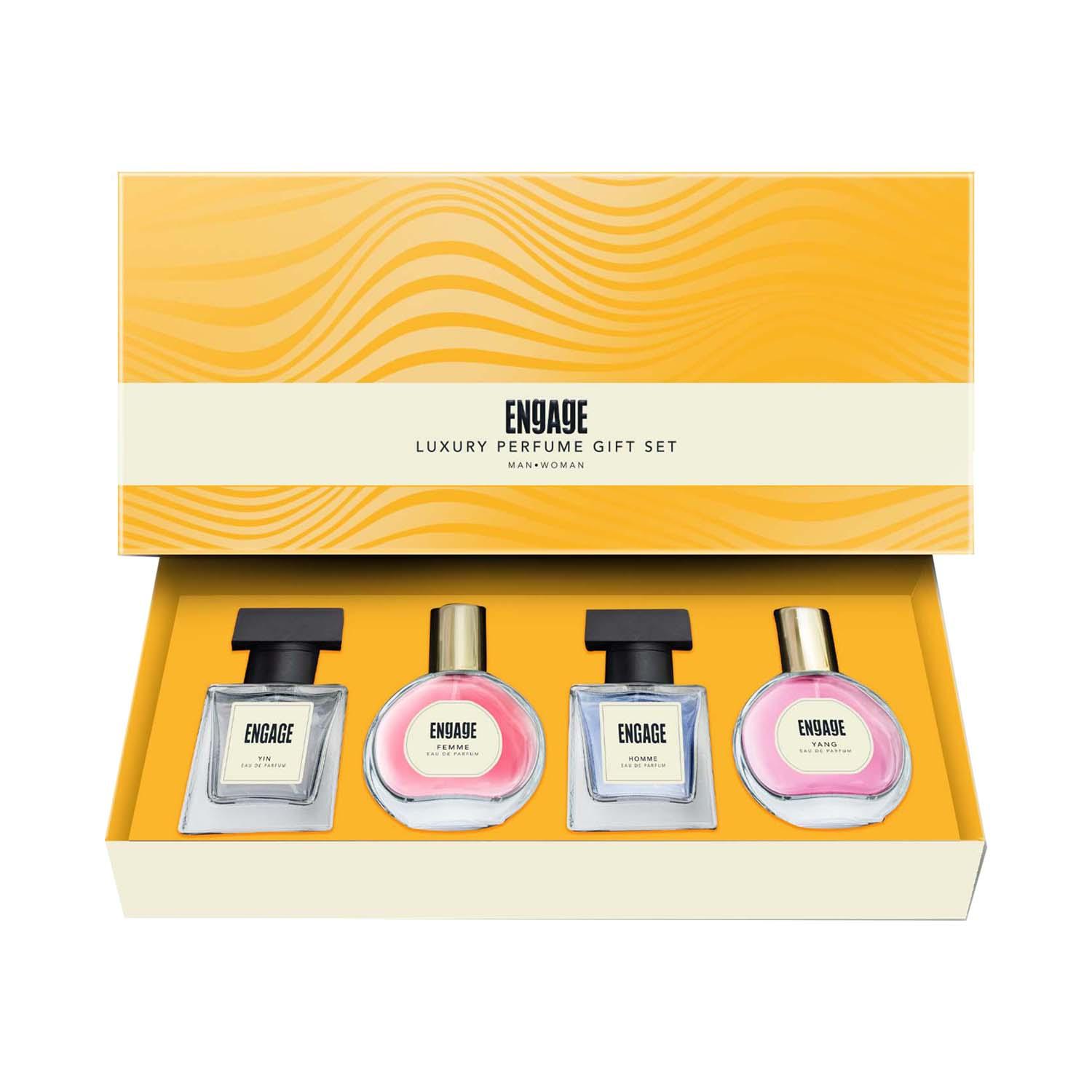 Engage | Engage Luxury Travel Sized Gift Pack Eau De Perfume For Unisex - (4 Pcs)