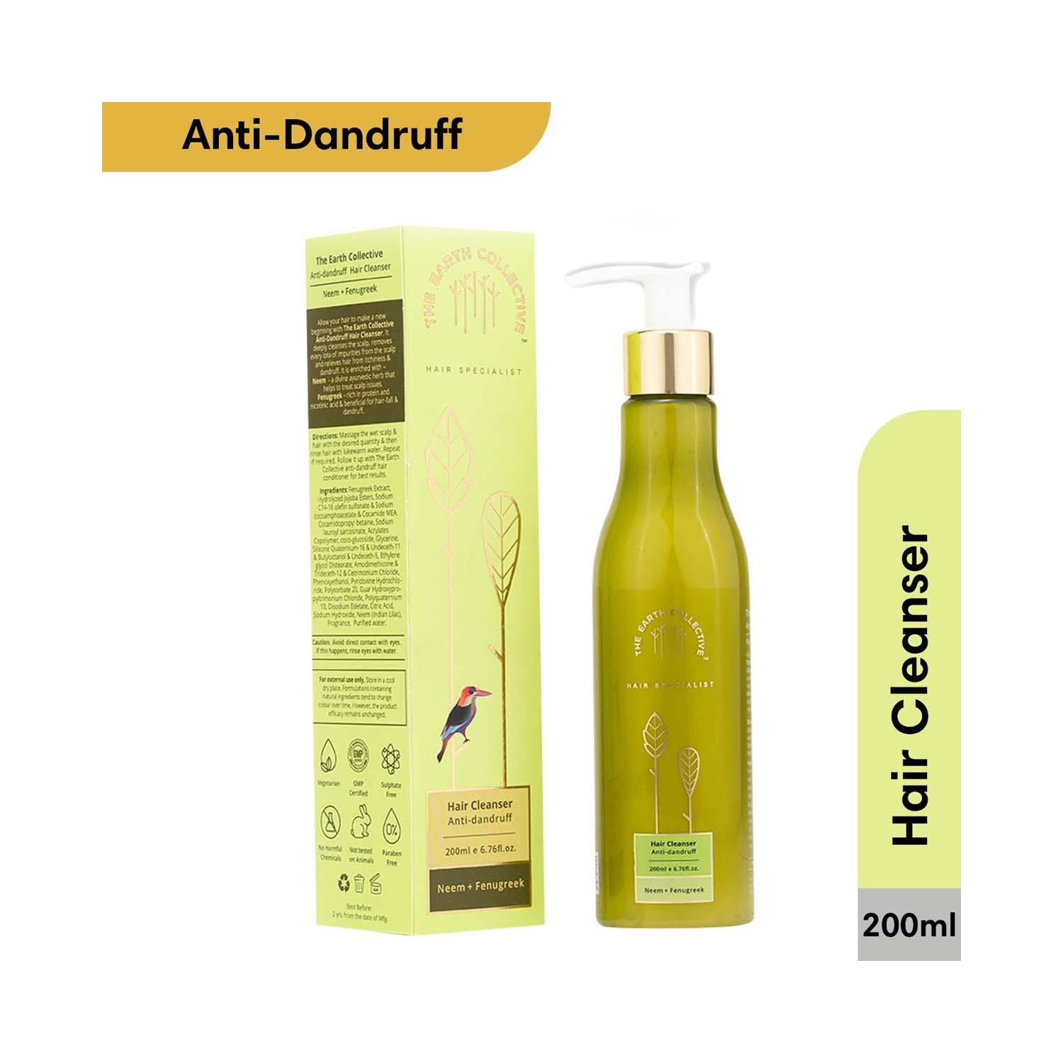 | The Earth Collective Hair Cleanser For Anti-Dandruff (200 ml)