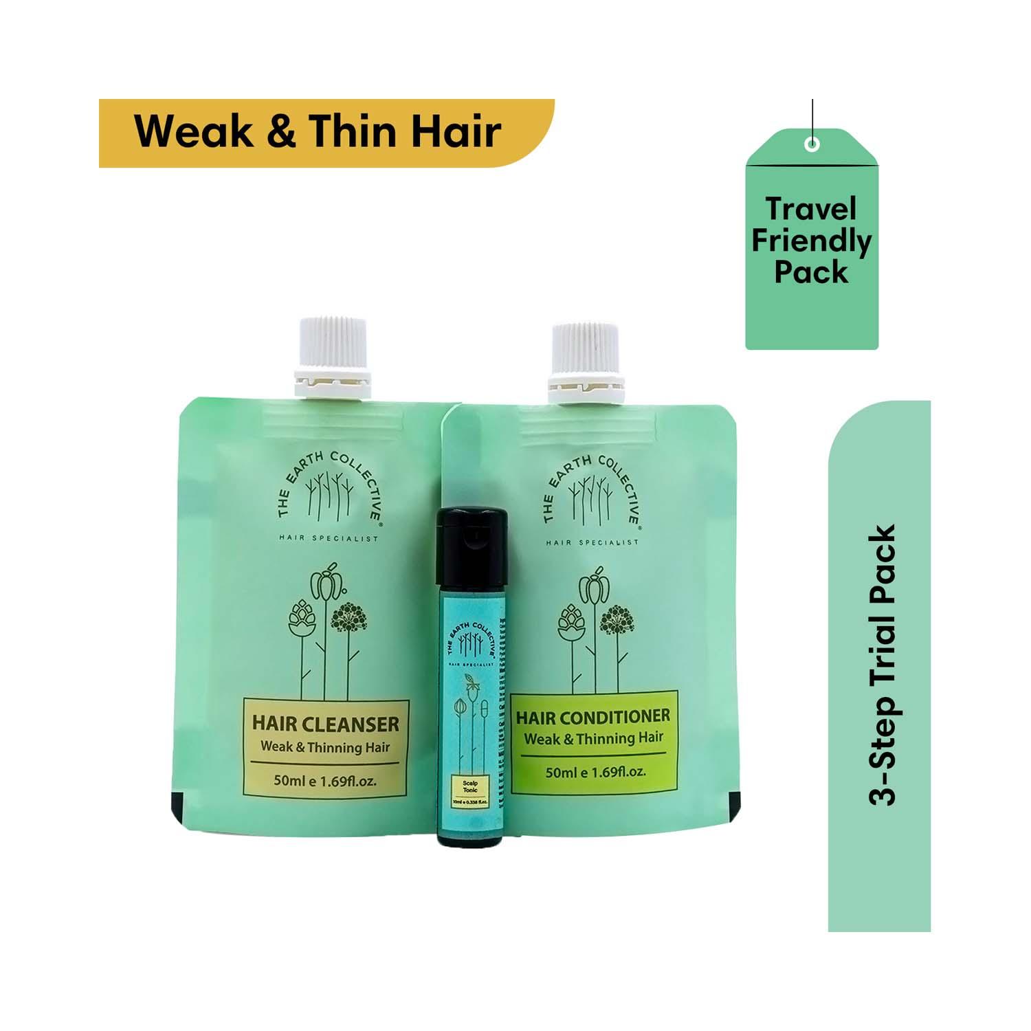  | The Earth Collective Thinning Hair Regime Trial Pack (3 Pcs)