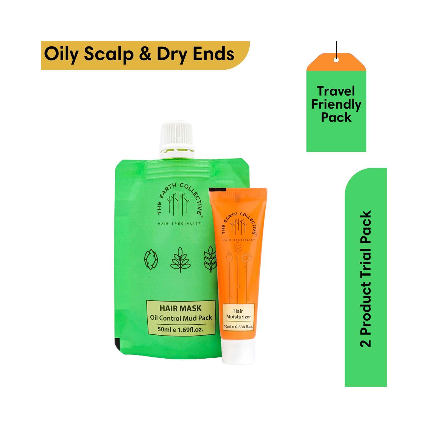  | The Earth Collective Oily Scalp & Dry Hair Duo Trial Pack (2 Pcs)