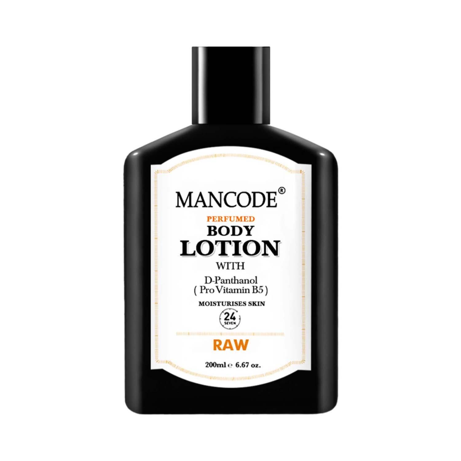 Mancode Raw Perfume Body Lotion For Men (200 ml)