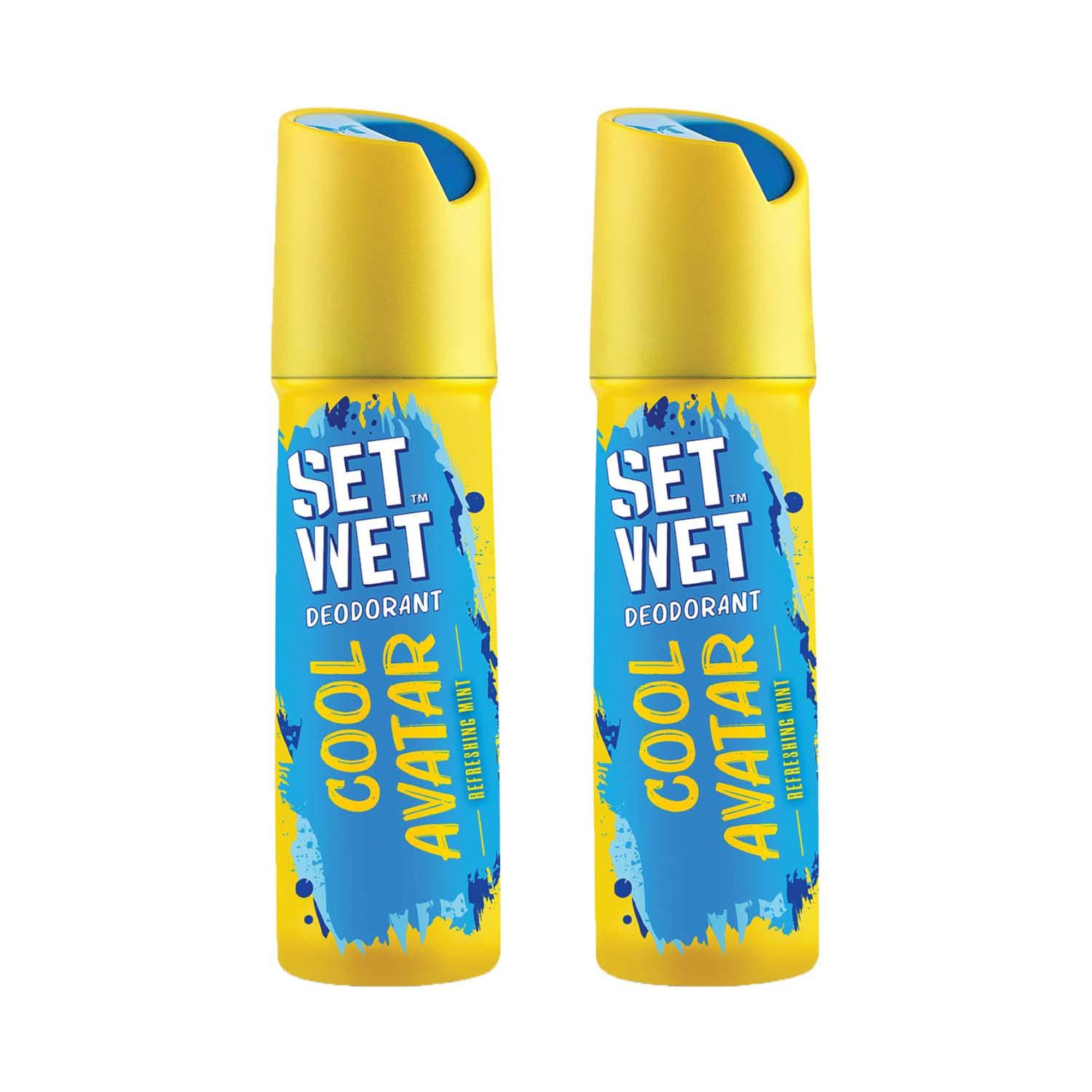 Set Wet | Set Wet Cool Avatar Body Spray Perfume for Men (2 pcs)