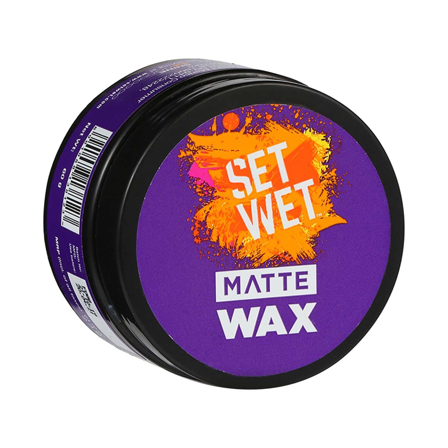 Set Wet | Set Wet Matte Hair Wax for Men (60 g)