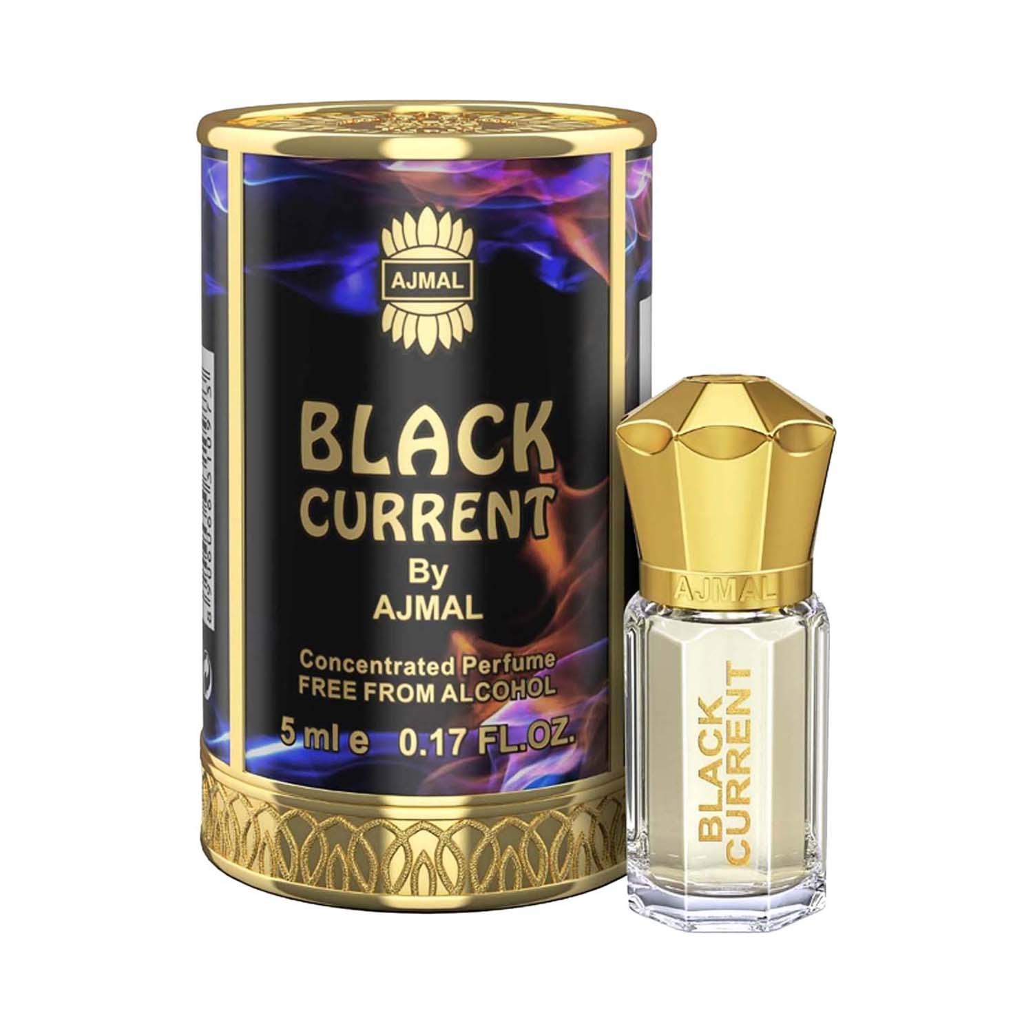 Ajmal Black Current Concentrated Perfume For Unisex (5 ml)