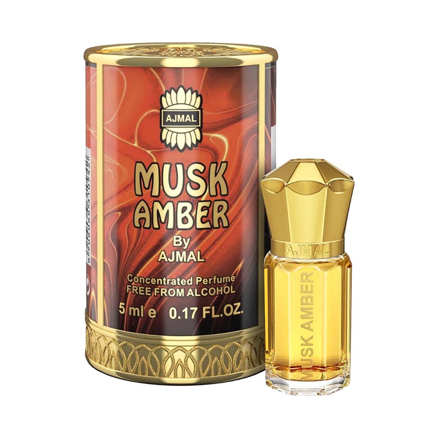 Ajmal | Ajmal Musk Amber Concentrated Perfume For Men (5 ml)