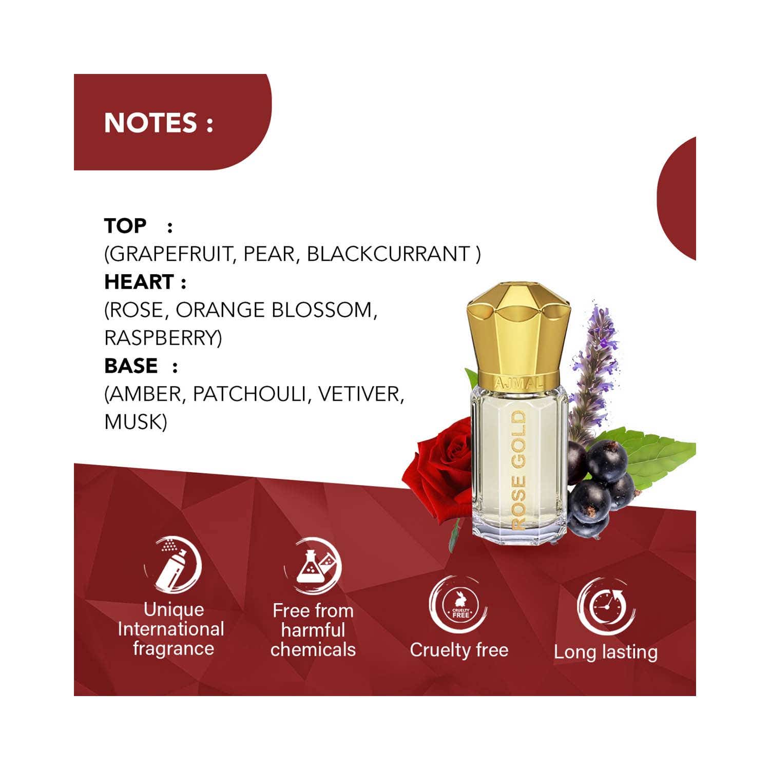 Rose Gold Concentrated Perfume