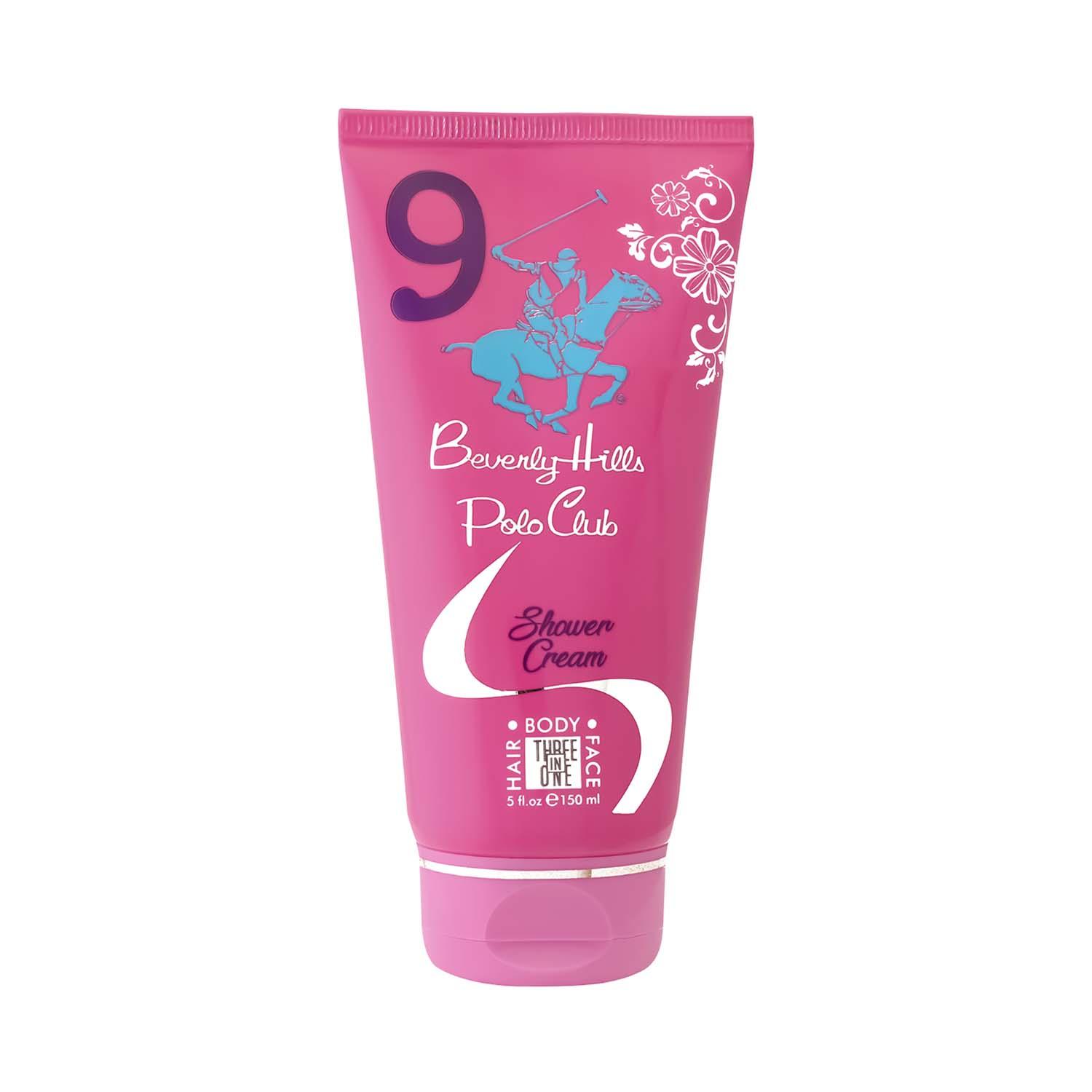 BEVERLY HILLS POLO CLUB | BEVERLY HILLS POLO CLUB Sports No.9 3 In 1 Shower Cream for Women (150 ml)