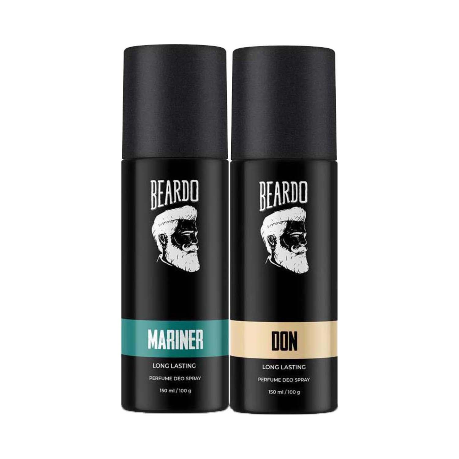 Beardo | Beardo Mariner & Don Deo Spray For Men Set (2 pcs)
