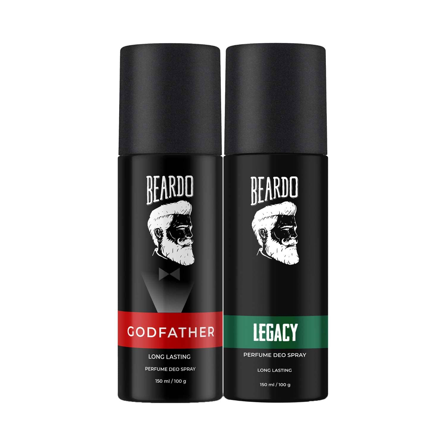 Beardo | Beardo Legacy & Godfather Deo Spray For Men Set (2 pcs)