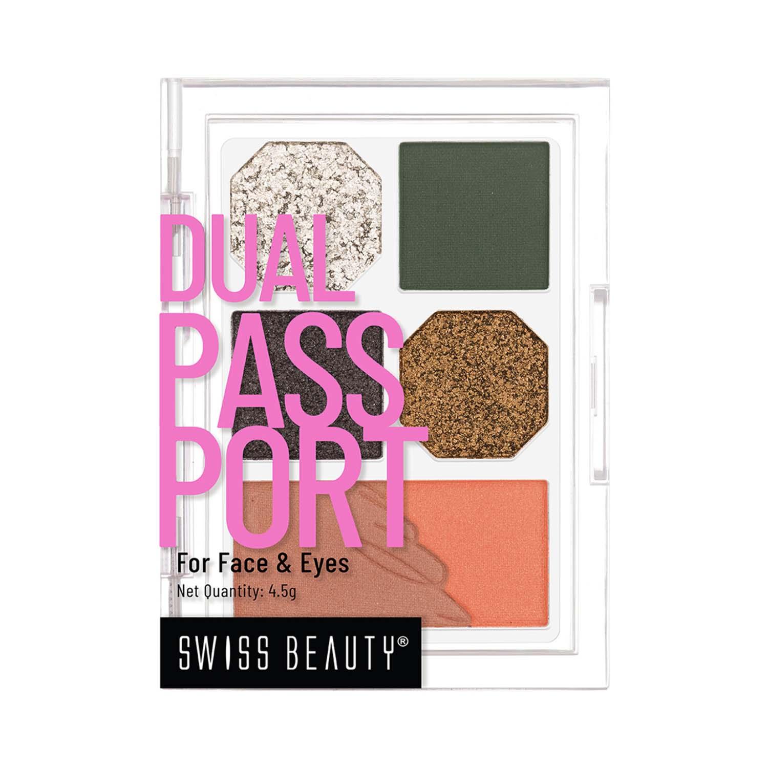 Swiss Beauty | Swiss Beauty Face and Eye Dual Passport Palette - Everyday (4.5 g)