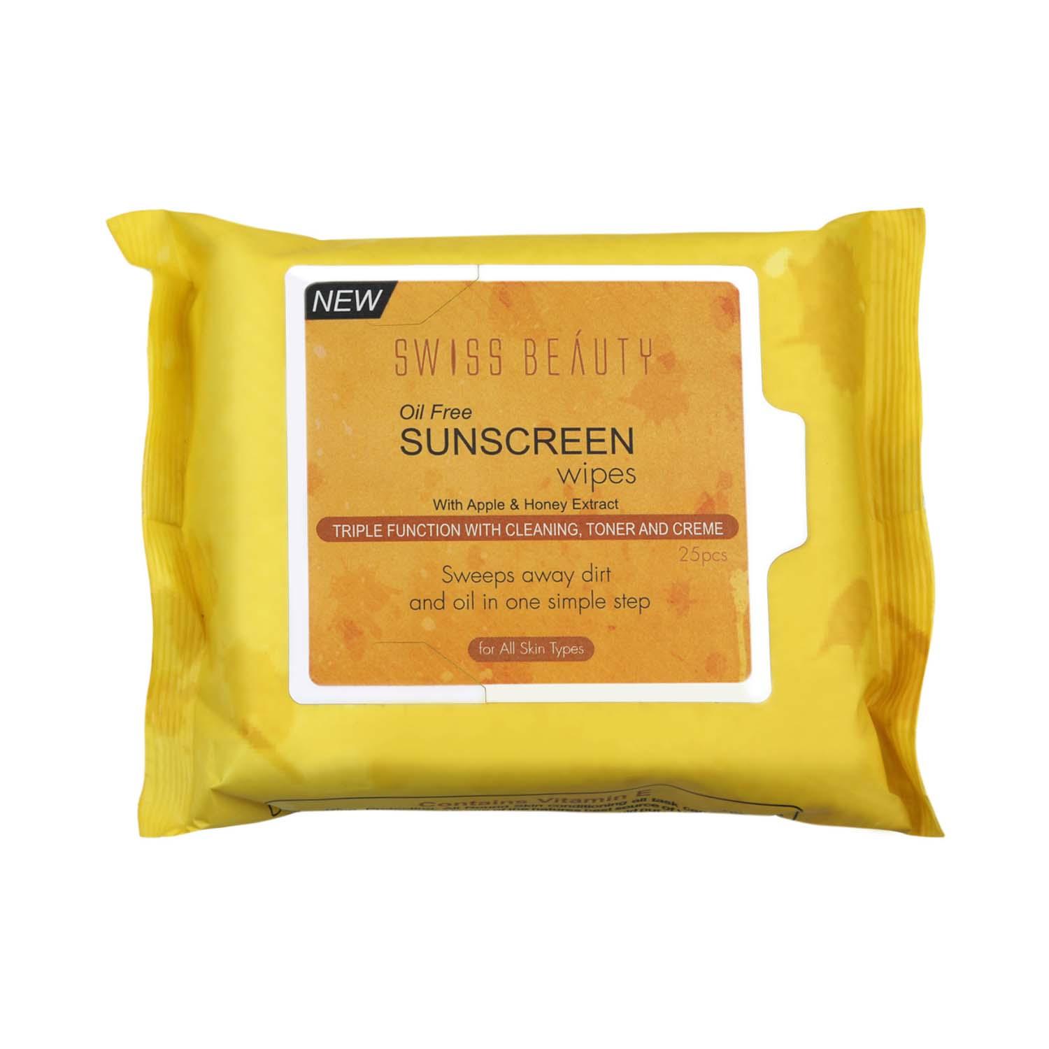 Swiss Beauty | Swiss Beauty Wet Apple And Honey Face Cleansing Wipes (25 g)