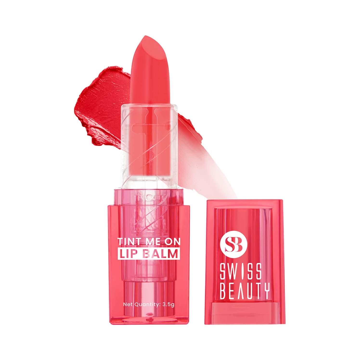Swiss Beauty | Swiss Beauty Tint Me On Lip Balm - Cupcake Pink (3.5 g)
