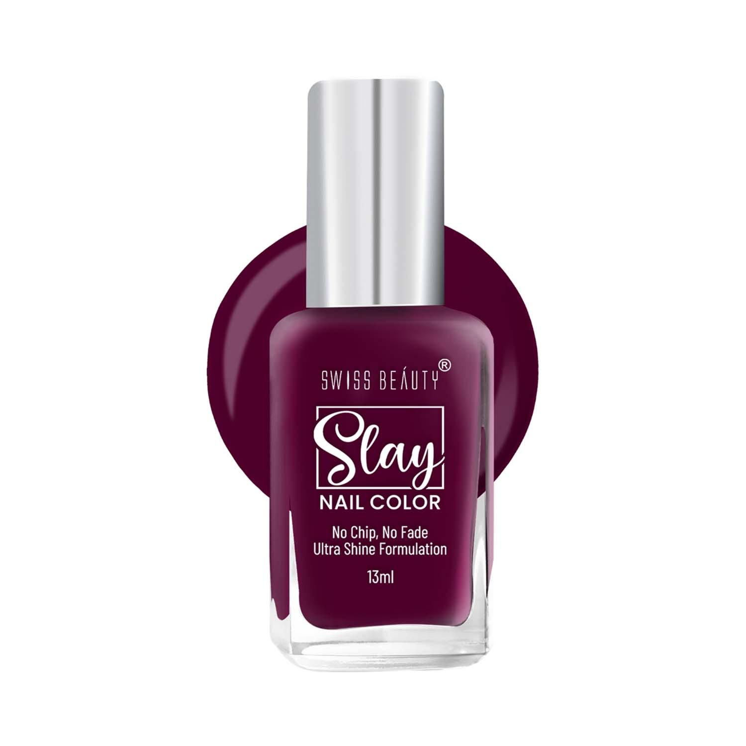 Swiss Beauty | Swiss Beauty Slay Nail Color - The Purple (13 ml)
