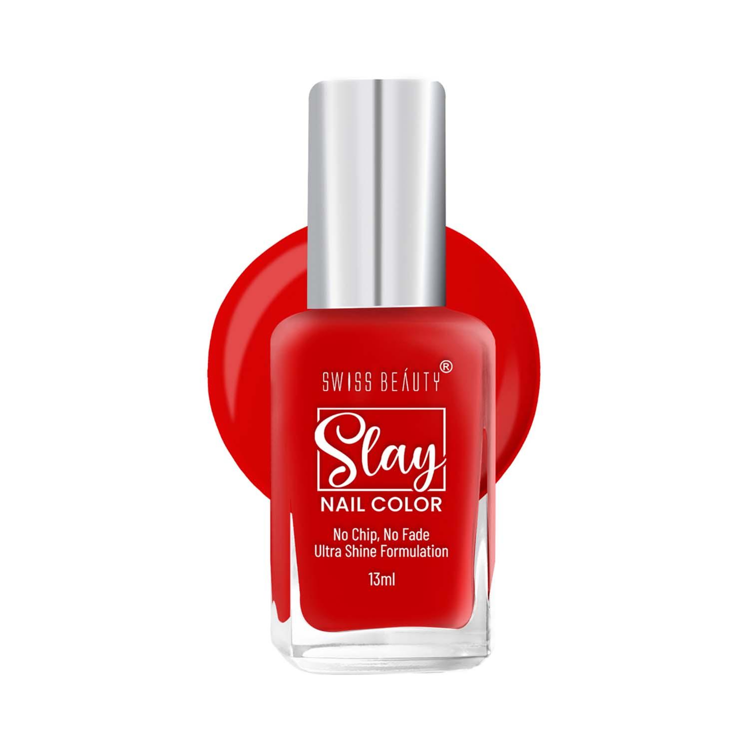 Swiss Beauty | Swiss Beauty Slay Nail Color - Really Red (13 ml)