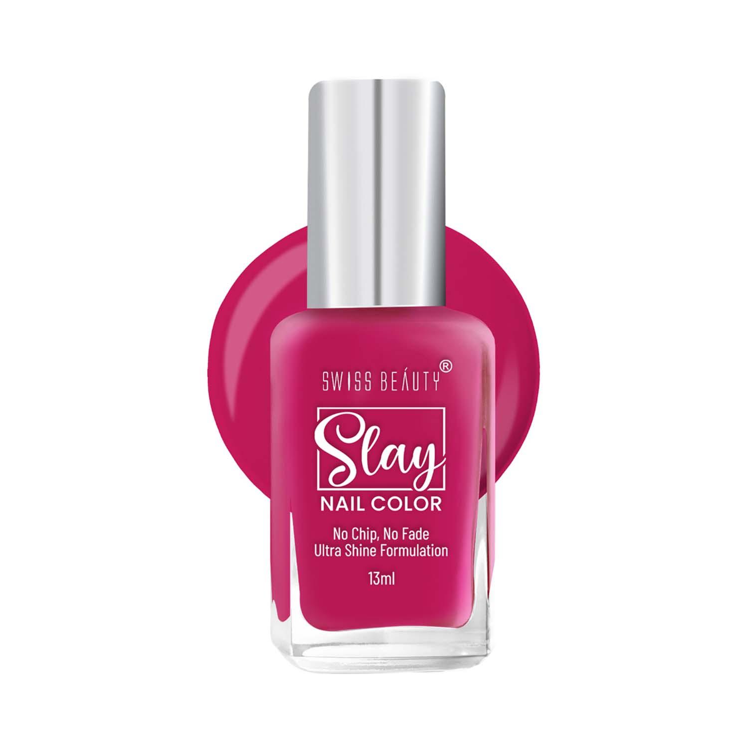 Swiss Beauty | Swiss Beauty Slay Nail Color - Rosy Pink (13 ml)