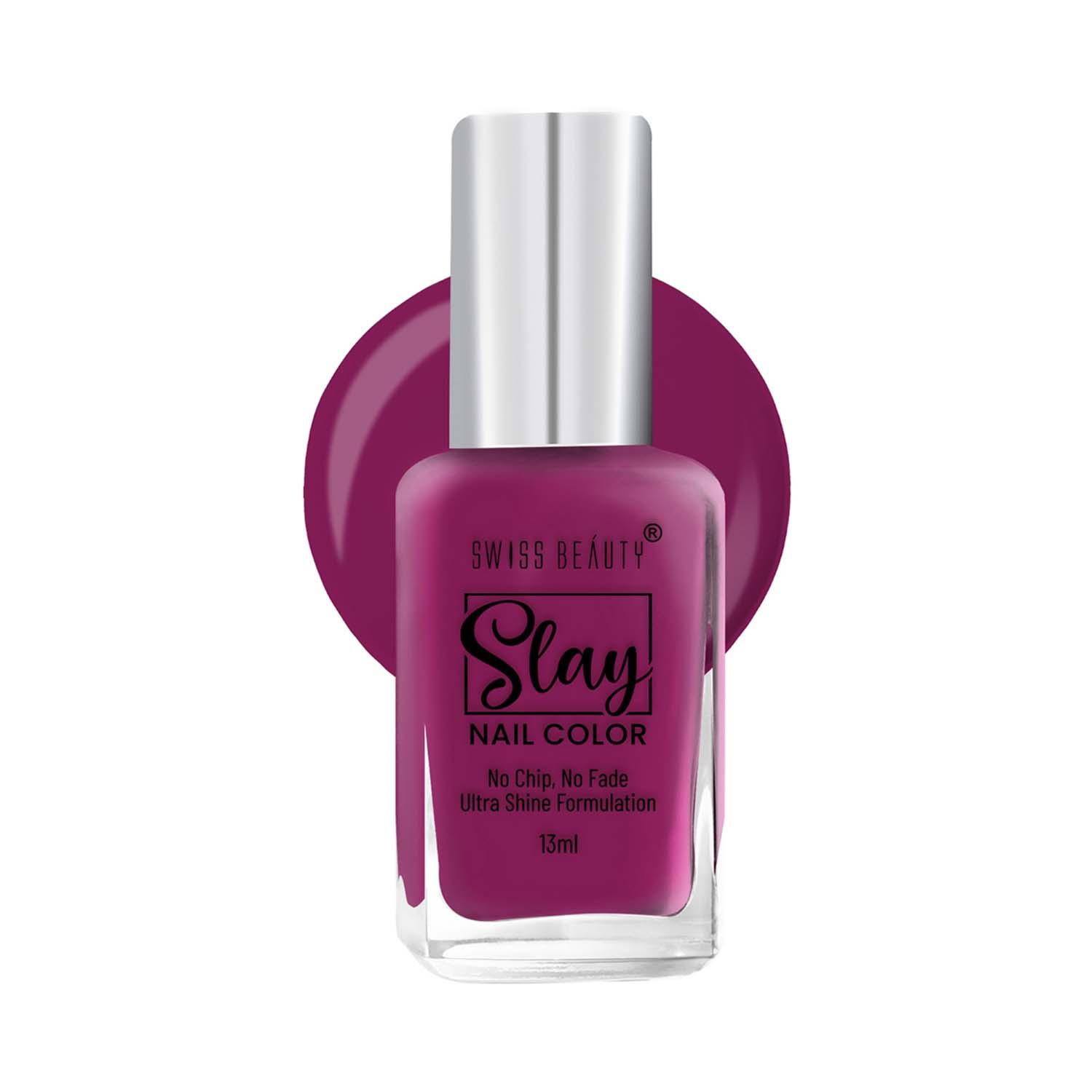 Swiss Beauty | Swiss Beauty Slay Nail Color - Violet (13 ml)