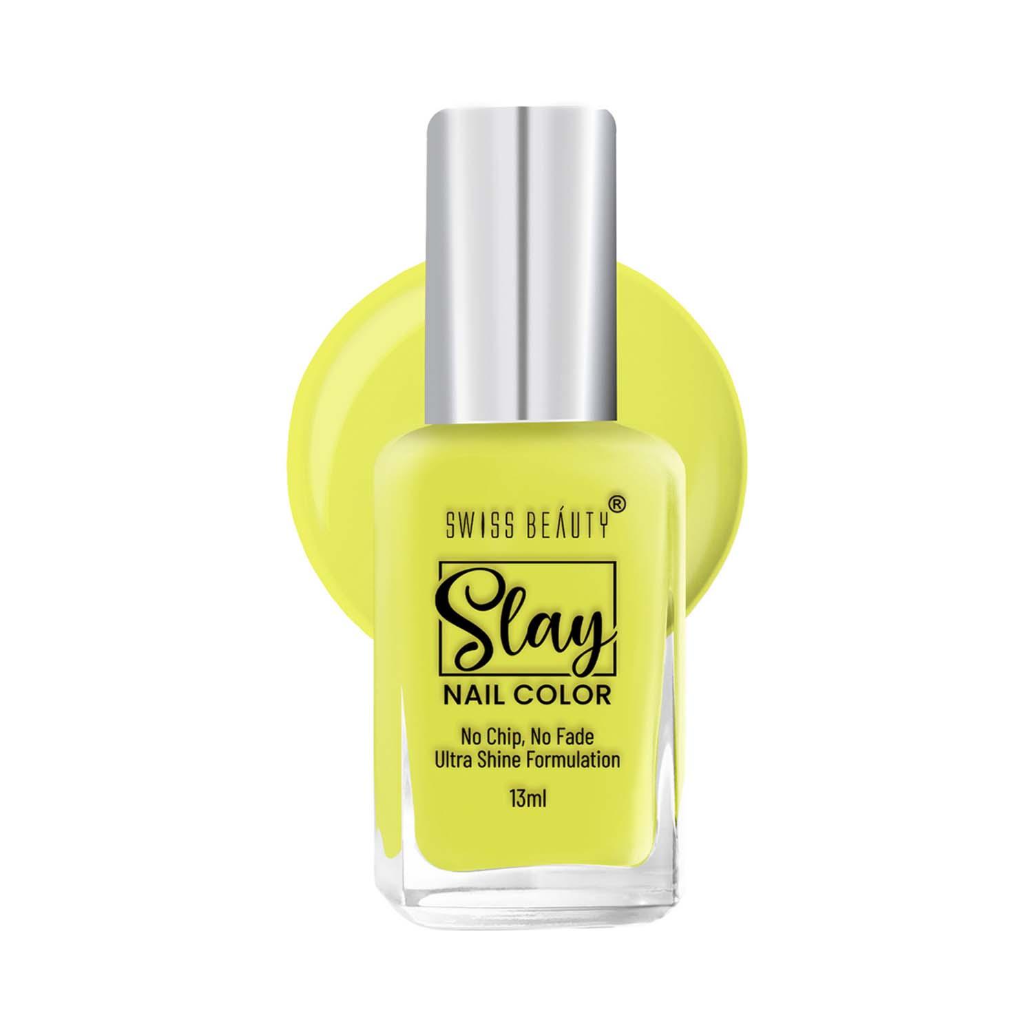 Swiss Beauty | Swiss Beauty Slay Nail Color - Pastel Lime (13 ml)