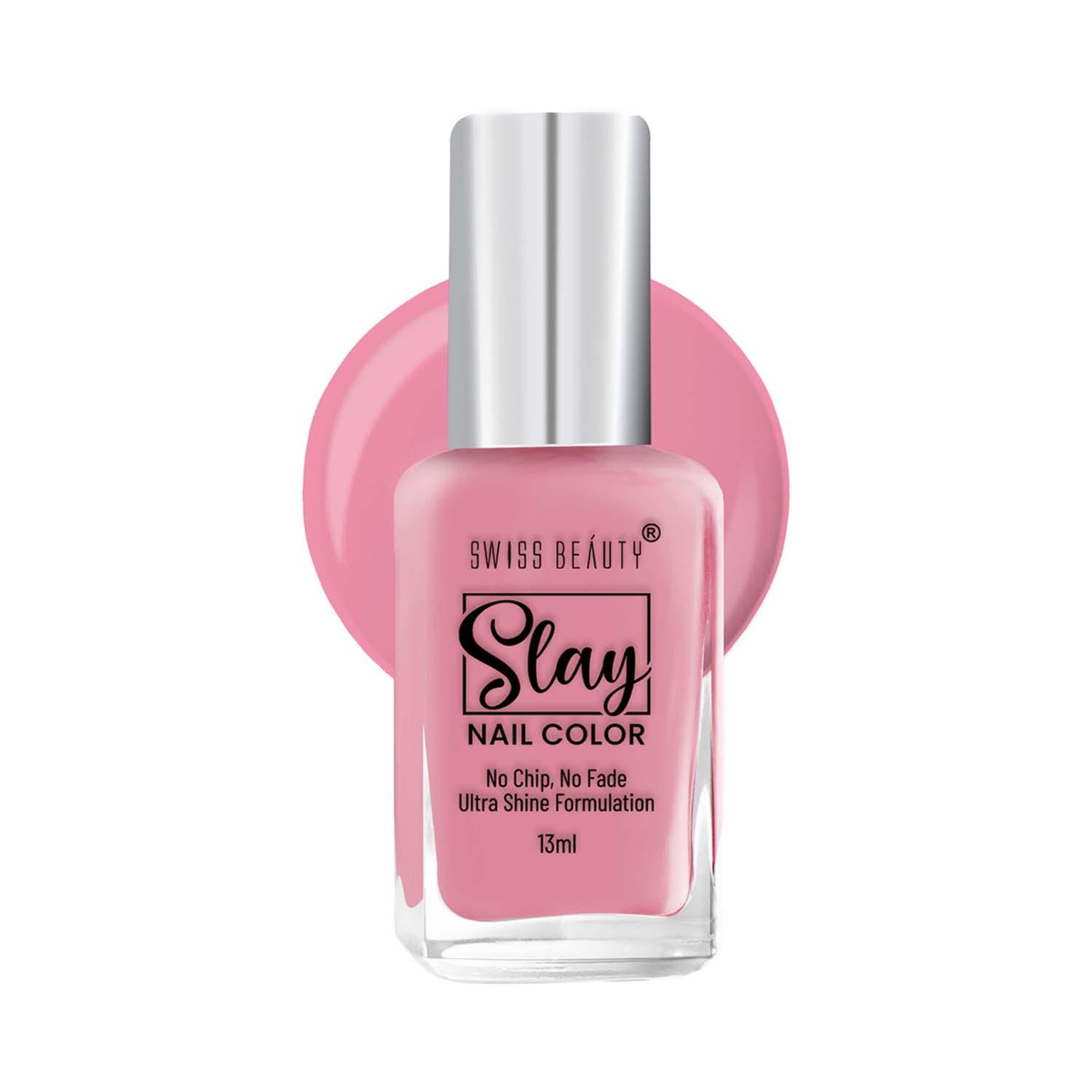 Swiss Beauty | Swiss Beauty Slay Nail Color - Ivory Pink (13 ml)