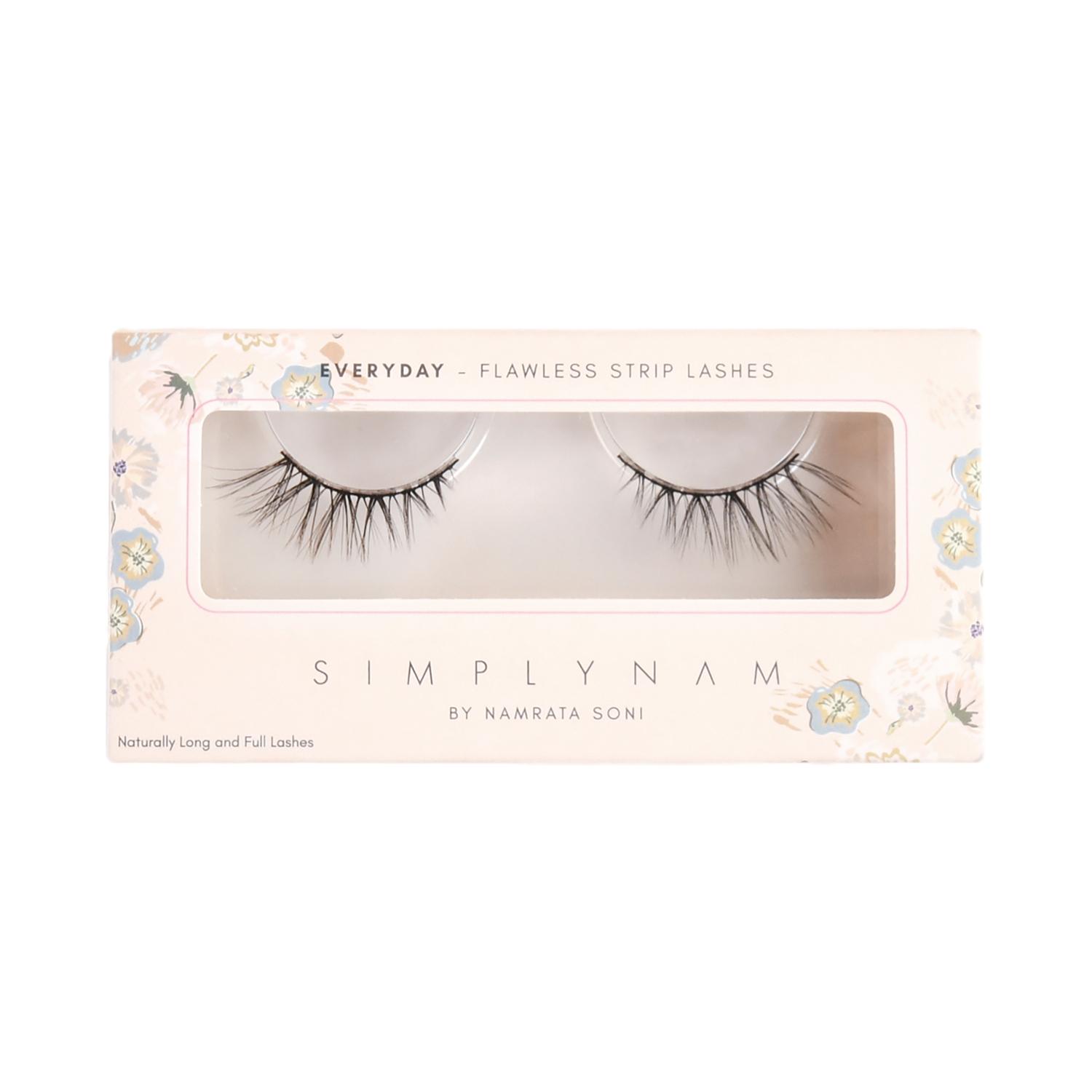 Simply Nam Flawless Everyday Strip Lashes (2 Pcs)