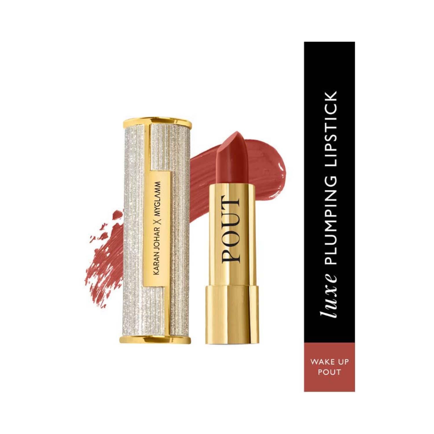 MyGlamm | MyGlamm Pout By Karan Johar Bullet Plumping Lipstick - Wake Up Pout (3.5 g)
