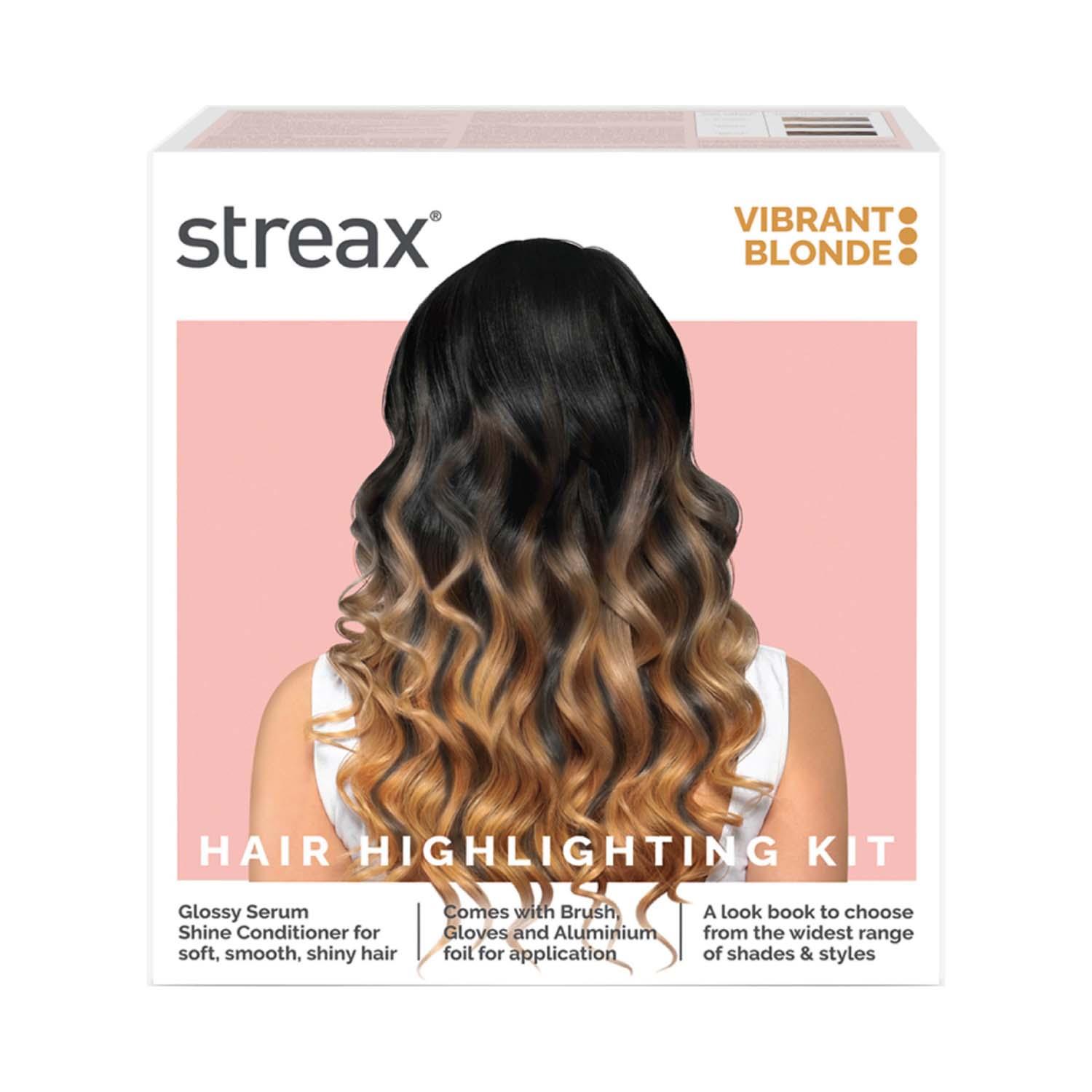 Streax | Streax Ultralights Hair Color Highlight Kit - Vibrant Blonde (180 g)