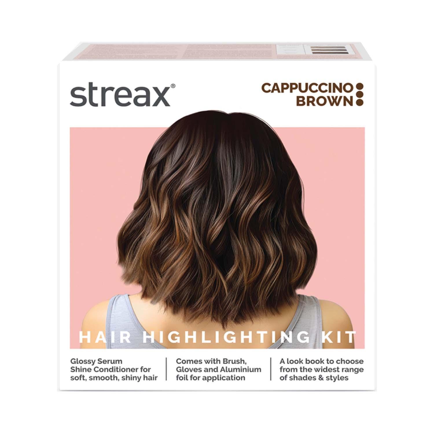 Streax | Streax Ultralights Hair Color Highlight Kit - Cappuccino Brown (180 g)
