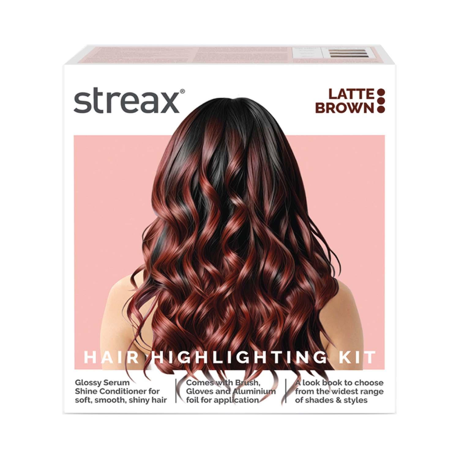 Streax | Streax Ultralights Hair Color Highlight Kit - Latte Brown (180 g)