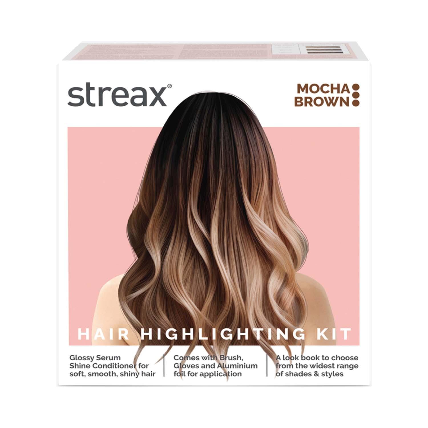 Streax | Streax Ultralights Hair Color Highlight Kit - Mocha Brown (180 g)